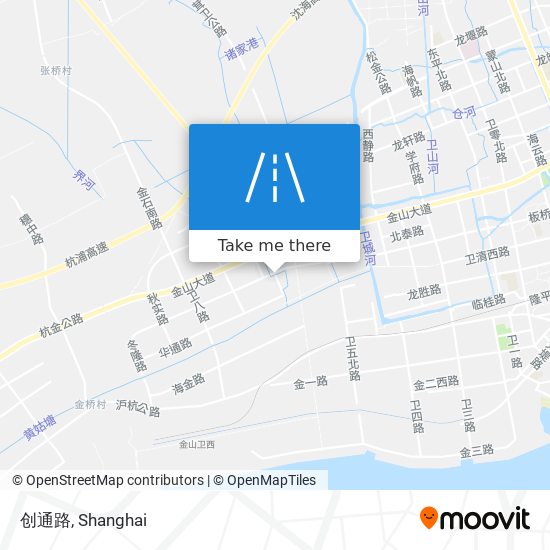 创通路 map