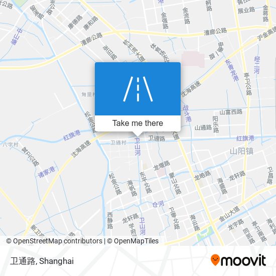 卫通路 map