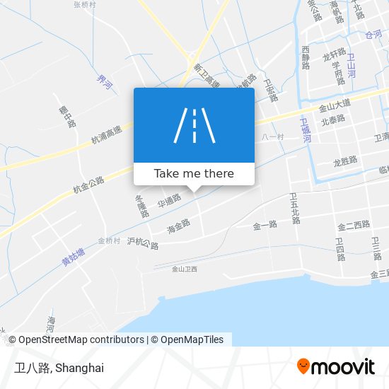 卫八路 map