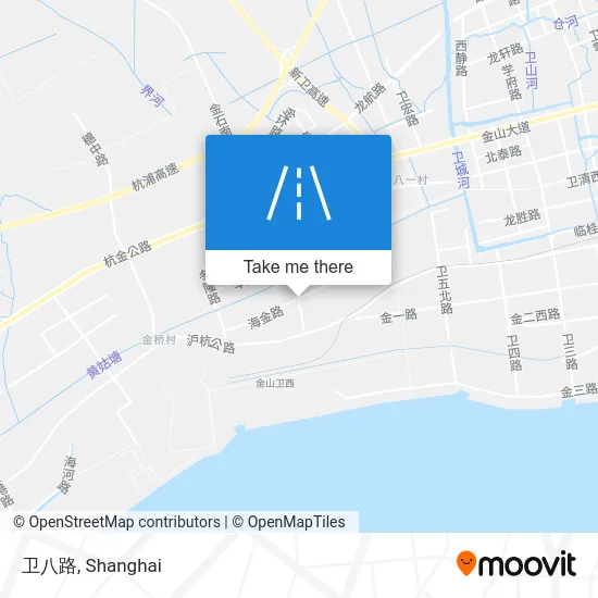 卫八路 map