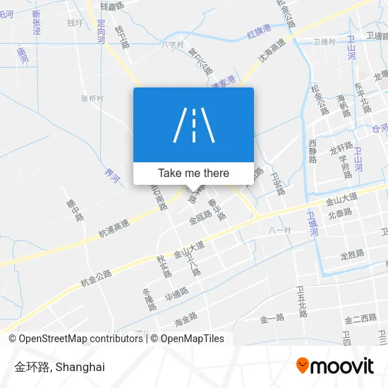 金环路 map