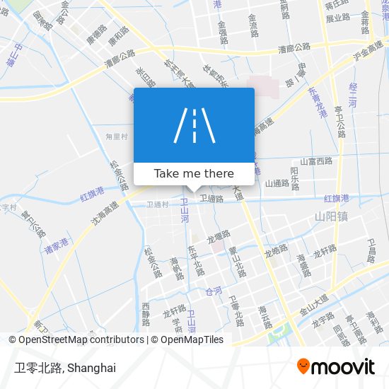 卫零北路 map