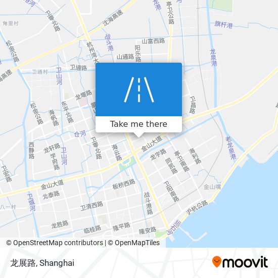 龙展路 map