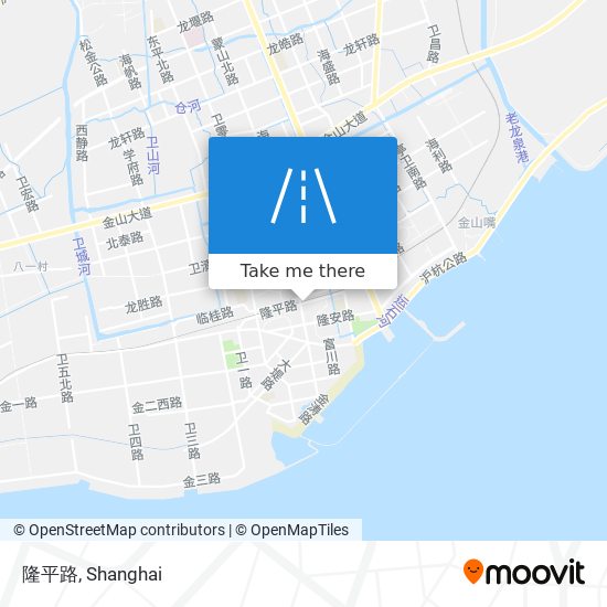 隆平路 map