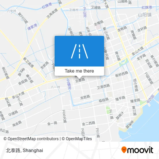 北泰路 map