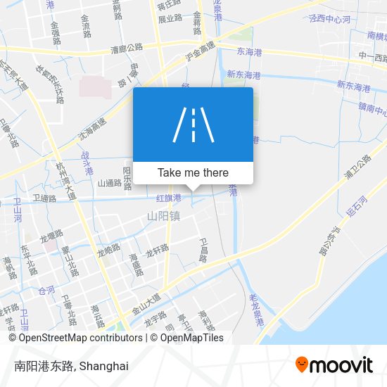 南阳港东路 map