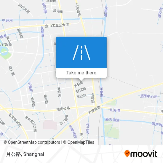 月公路 map