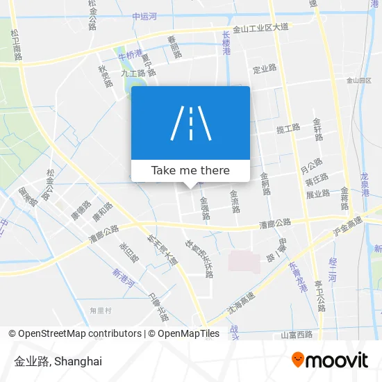 金业路 map