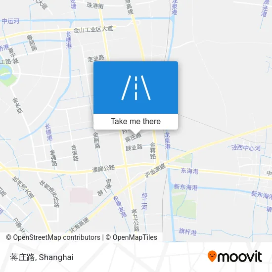 蒋庄路 map