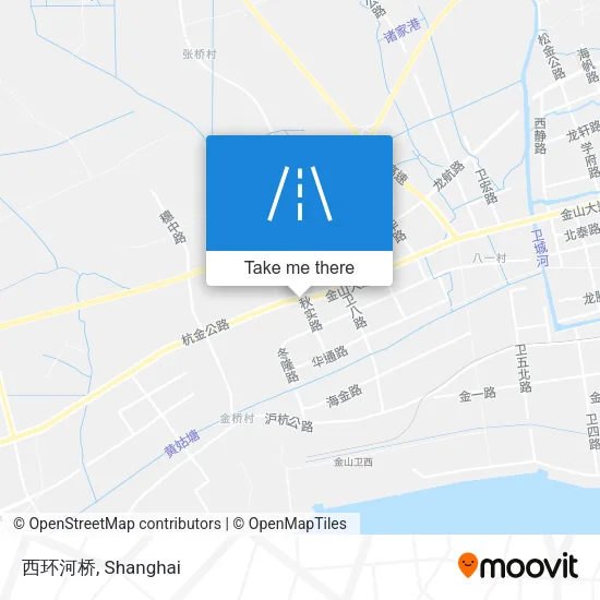 西环河桥 map
