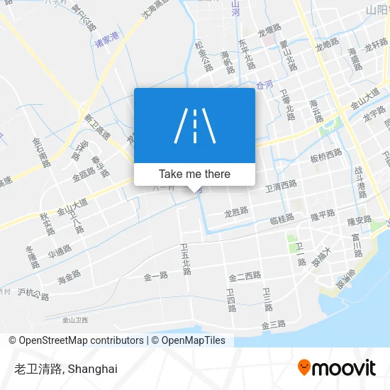 老卫清路 map