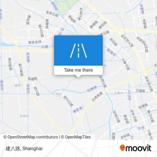 建八路 map