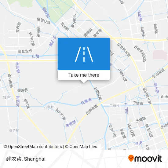 建农路 map