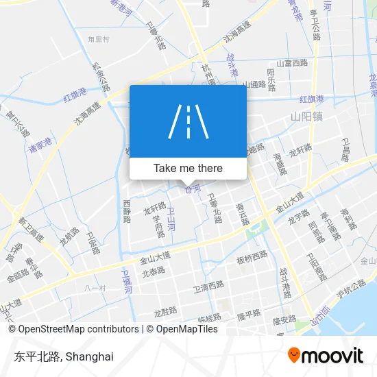 东平北路 map