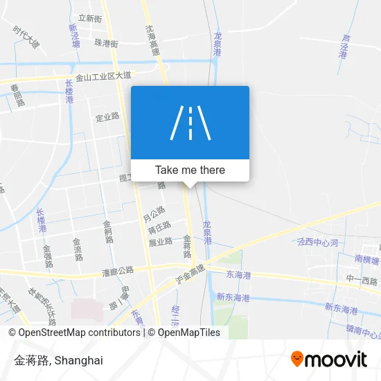 金蒋路 map