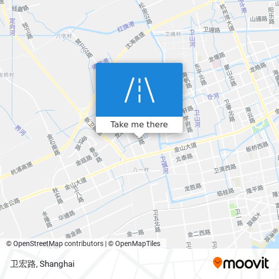 卫宏路 map