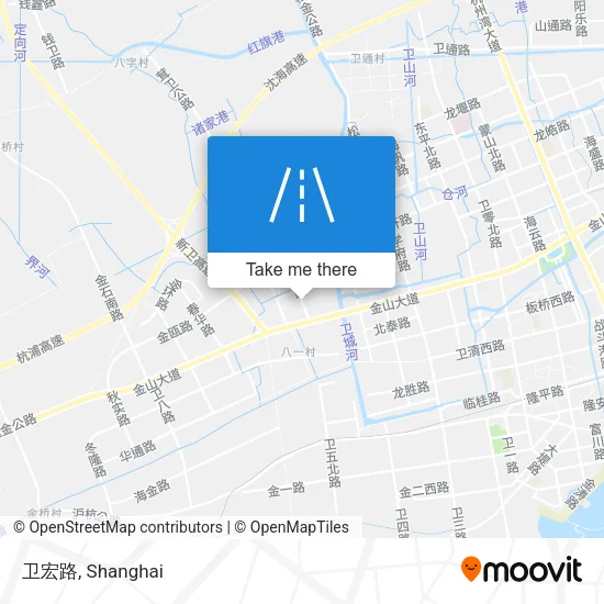 卫宏路 map