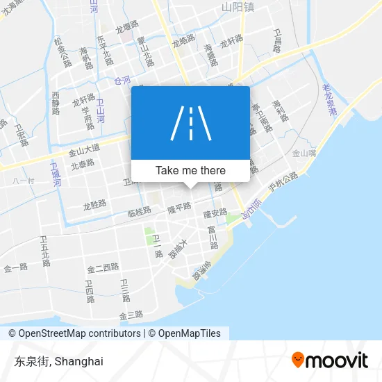 东泉街 map