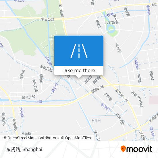 东贤路 map