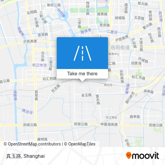 真玉路 map