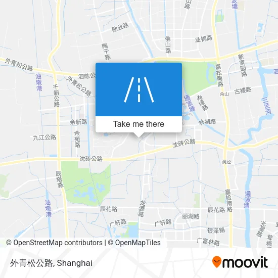 外青松公路 map