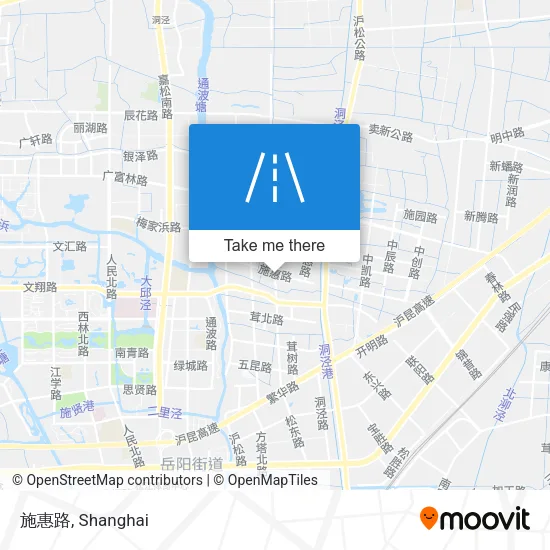 施惠路 map