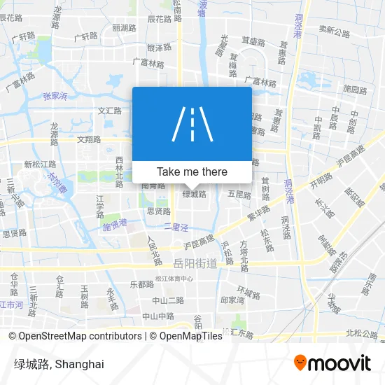 绿城路 map