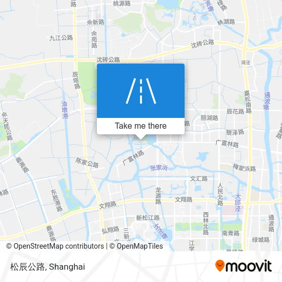 松辰公路 map