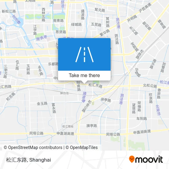 松汇东路 map