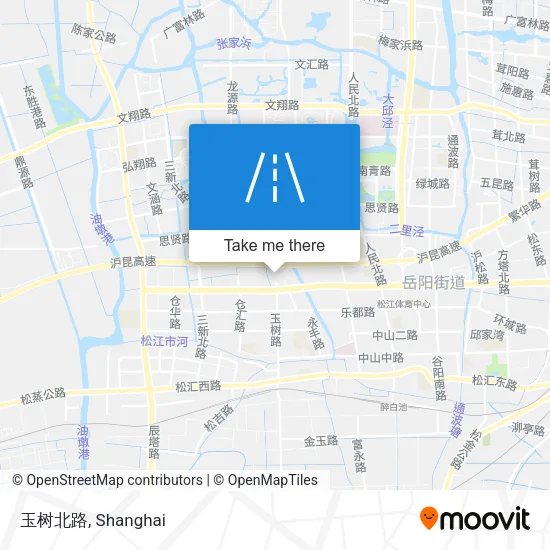 玉树北路 map