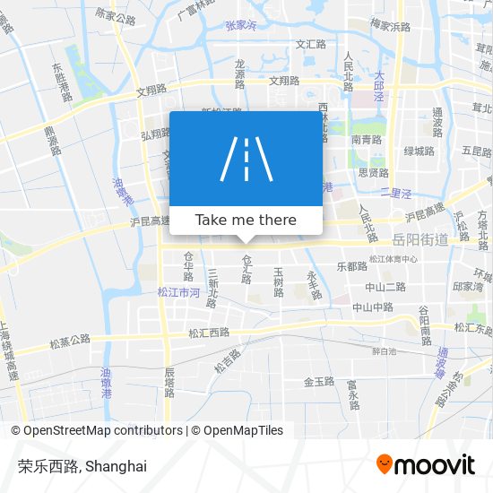 荣乐西路 map