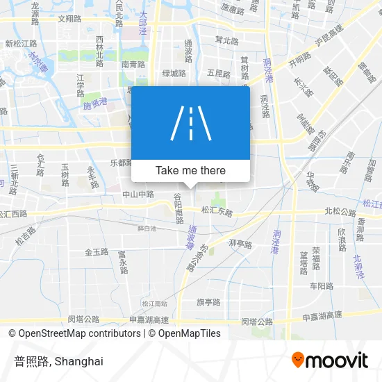 普照路 map