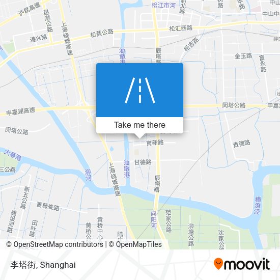 李塔街 map
