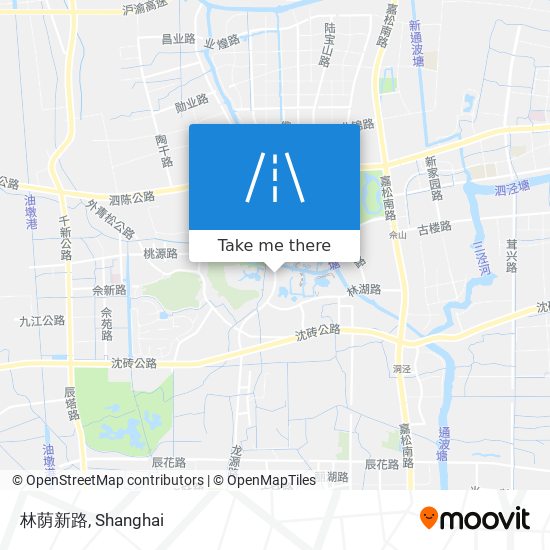 林荫新路 map