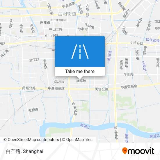 白苎路 map