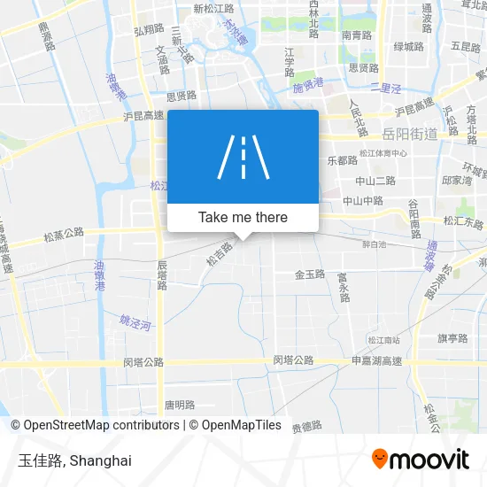 玉佳路 map