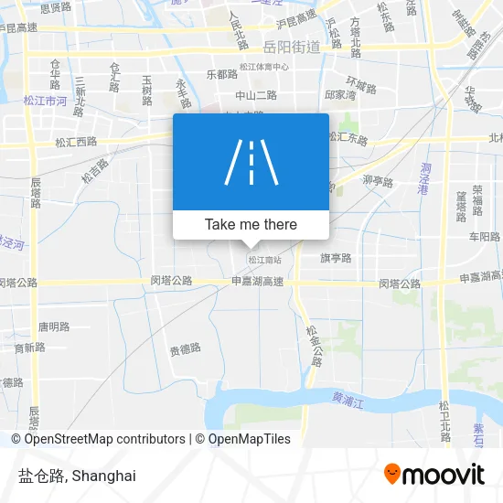 盐仓路 map
