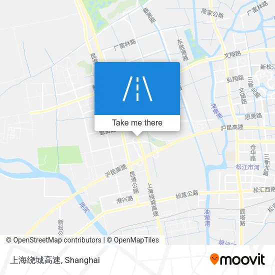上海绕城高速 map