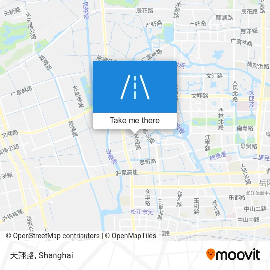 天翔路 map