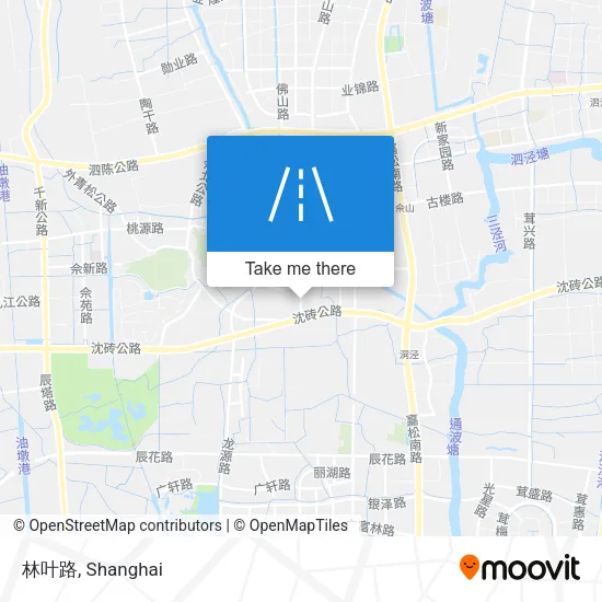 林叶路 map