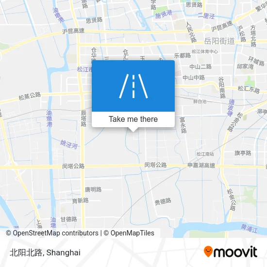 北阳北路 map