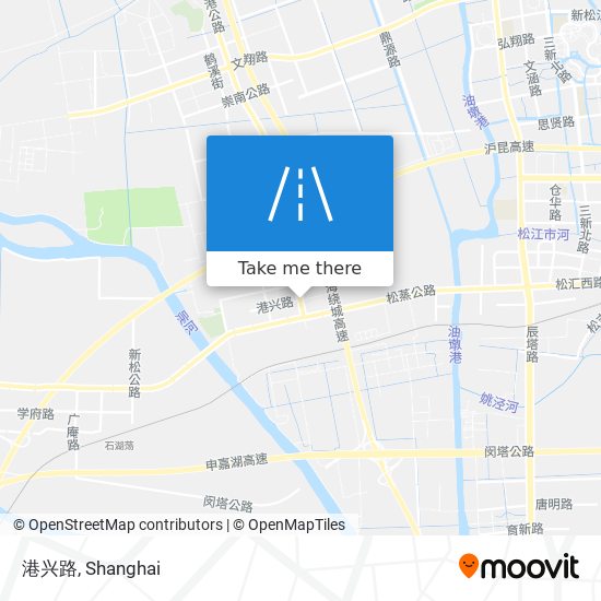 港兴路 map