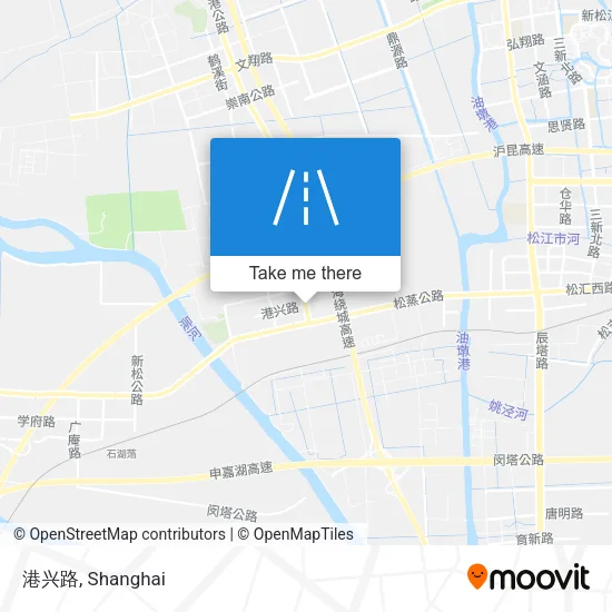 港兴路 map