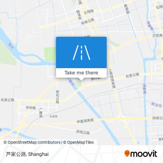 芦家公路 map