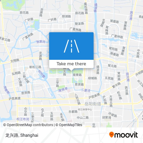 龙兴路 map