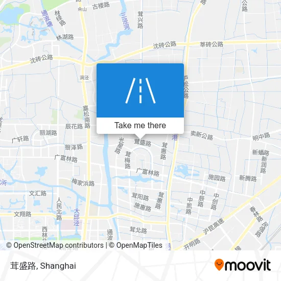 茸盛路 map