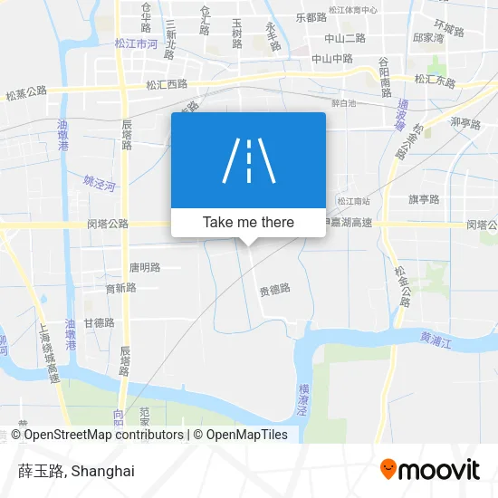 薛玉路 map