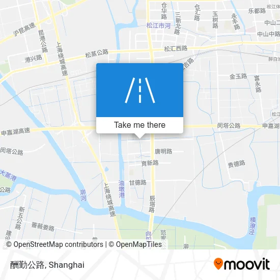 酬勤公路 map