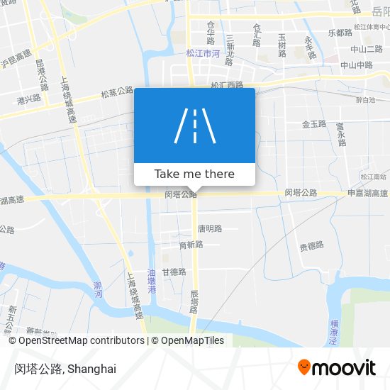 闵塔公路 map