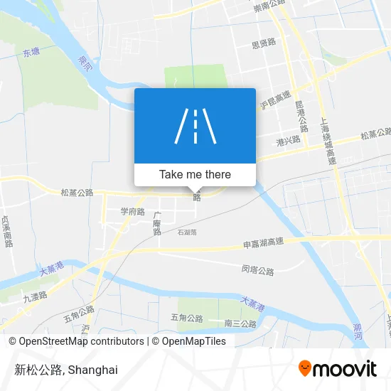 新松公路 map